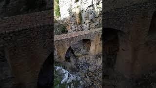 Livadeia #greece #boeotia #livadeia #greek #stonebridge #gorge #canyon #cliff #travel #mountains