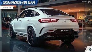 2026 Mercedes-AMG GLE 53 Revealed - AMG high performance SUV in ultimate luxury!