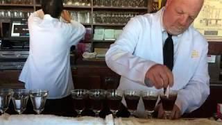 Bartender John Jeide Makes Irish Coffees at the Buena Vista Cafe in San Francisco