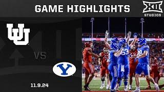 #9 BYU vs. Utah Game Highlights | 2024 Big 12 Football