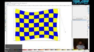 Inkscape Tutorial wehende Fahne "Raceflag"