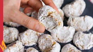 FLOURLESS OILLESS  WITH ONLY 4 INGREDIENTS  The Famous Italian Pinch Cookie 