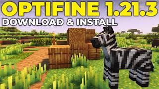 How To Download & Install OptiFine (Minecraft 1.21.3)