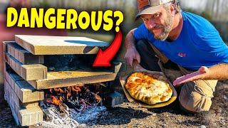 DIY Outdoor Pizza Oven In 5 Minutes