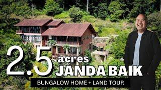 Janda Baik Bungalow Farm House + 2.5 acres Land Tour: A Self-sustained House nestled in Nature