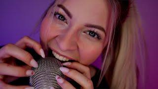 ASMR 4k • FAST & AGGRESSIVE Trigger For Tingle!️ (Mouth Sounds, Tapping, Fokustest)