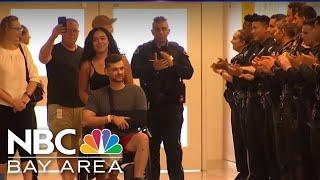 Wounded San Jose police officer released from hospital