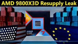 Ryzen 7 9800X3D Resupply Leak: AMD trying to avoid Tariffs? (+ Layoff Testimonials)