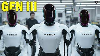 Next Gen Tesla Bot Gen 3 Can Do 1000 Tasks! This Money Machine Will Work in Giga Texas Soon!