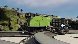 The grind continues on trainworld 2 as we setup more rail then ever before