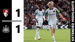 AFC Bournemouth 1 Newcastle United 1 | EXTENDED Premier League Highlights