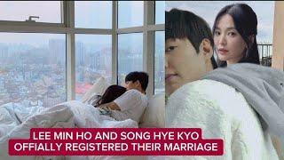 LEE MIN HO AND SONG HYE KYO OFFICIALLY REGISTERED THEIR MARRIAGE!!!