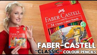 Reviewing The Faber Castell Classic (Red)  Series Coloured Pencils. The best cheap coloured pencil?