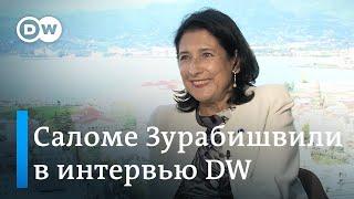 Саломе Зурабишвили о Путине и мате, эмоциональности грузин, политизации протестов и туристах из РФ