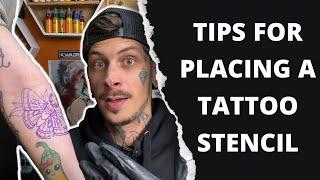 How To Apply A Perfect Tattoo Stencil