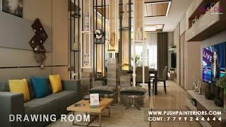 Aparna Serene Park Apartments Interior Design Views - Pushpa Interiors