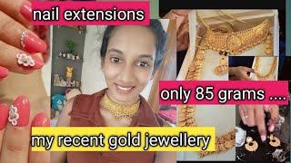 My recent gold jewellery only 85grms//#shotsfeed #viralvideo #goldjewellery