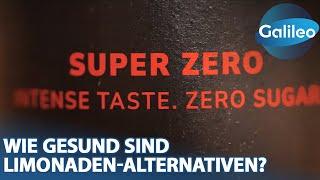 Light, zero, zuckerfrei: Wie gesund sind Limonaden-Alternativen?