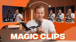 Magic Clips Tutorial – Turn Long Videos into Viral Shorts with AI!