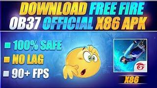 FREE FIRE OB37 X86 INSTALATION | NO BLACK SCREEN PROBLEM | X86 FREE FIRE | FOR LOW END PC OR LAPTOPS