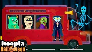 Creepy Wheels On The Bus | Kids Spooky Songs | Hoopla Halloween