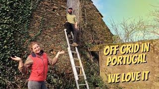 What lies beneath this mess! We could really use this! Off grid in Central Portugal