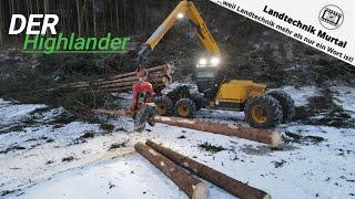 Der Highlander vom Forstservice Brunner: Winter 2025 | Landtechnik Murtal