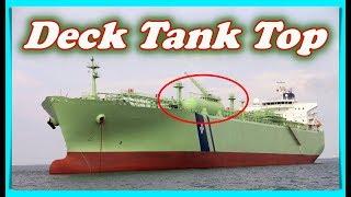 Merchant Navy | On Top of LPG Carrier Cargo Deck Tank !