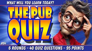 40 Epic TRIVIA PUB QUIZ Questions to PROVE You're the QUIZ MASTER!