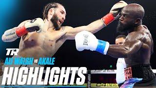 Nico Ali Walsh Fights Through Dislocated Shoulder In Rematch Against Sona Akale | FIGHT HIGHLIGHTS