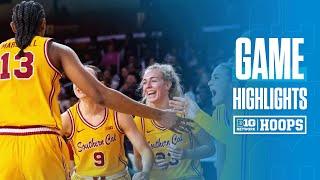 California Baptist at Southern California | Highlights | Big Ten Women's Basketball | 12/03/2024