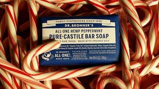 Dr Bronner's all one pure castile peppermint soap