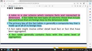Advance Database Management Technique - Exam Descriptive preparation