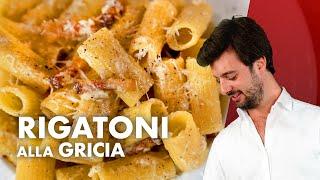 Rigatoni alla gricia: scopri il piatto iconico dell'Italia!