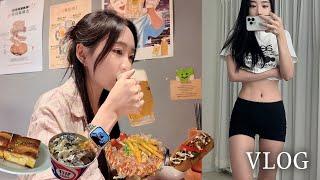 Date vlog in seoul｜Stop the ultra-fast diet｜swimming lesson｜new electric bicycle｜adopt a coward dog