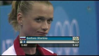 Svetlana Khorkina - Vault - 2004 Olympics All Around