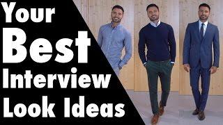 What To Wear To a Job Interview, Ideas on How to Dress For 3 Types of Interviews - Men Outfits