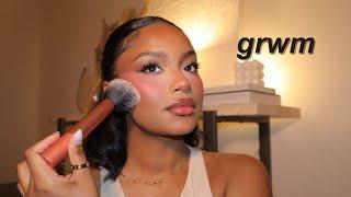 GRWM like we're on facetime | how my date went, spring/summer makeup, summer plans, etc.