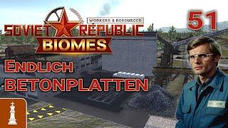 ENDLICH Betonplatten produzieren  Let's Play Workers & Resources Release 1.0 51 | deutsch