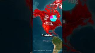 Religions That DOMINATE Each Continent! #shorts