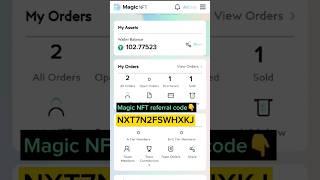 Magic nft referral code / Magic nft invitation code/ #magicnft  #magicnftreferralcode