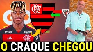 BOMB! GE ANNOUNCED NOW! IT'S AGREEMENT! MAJOR HIRING! LATEST FLAMENGO NEWS TODAY!