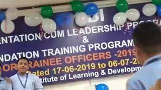 SBI Trainee Officer 2019 batch North East Circle
