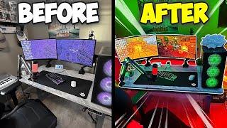 I Transformed My $5000 Dollar Gaming Setup for Christmas!