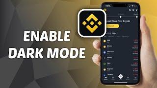 How to Enable Dark Mode on Binance