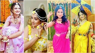 Haldi Look 2025 | Haldi Outfits Ideas 2025 | Trendy Haldi Dresses #haldioutfit #fashiontrends