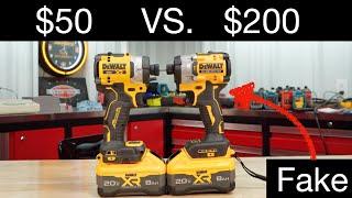 Is The FAKE Dewalt Impact Driver Better?  DCF860