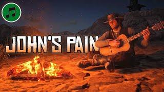 John's Pain | Western Acoustic Guitar Ambience | Red Dead Redemption 2 Inspired Ambient Music [4K]