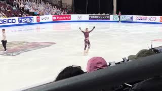 Amber Glenn, GP Skate America 2021, short program run through, Las Vegas, Oct 23, 2021