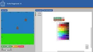 Blockly Turtle Playground B - Introduction